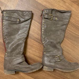 Brown Madden Girl Boots sz 8.5